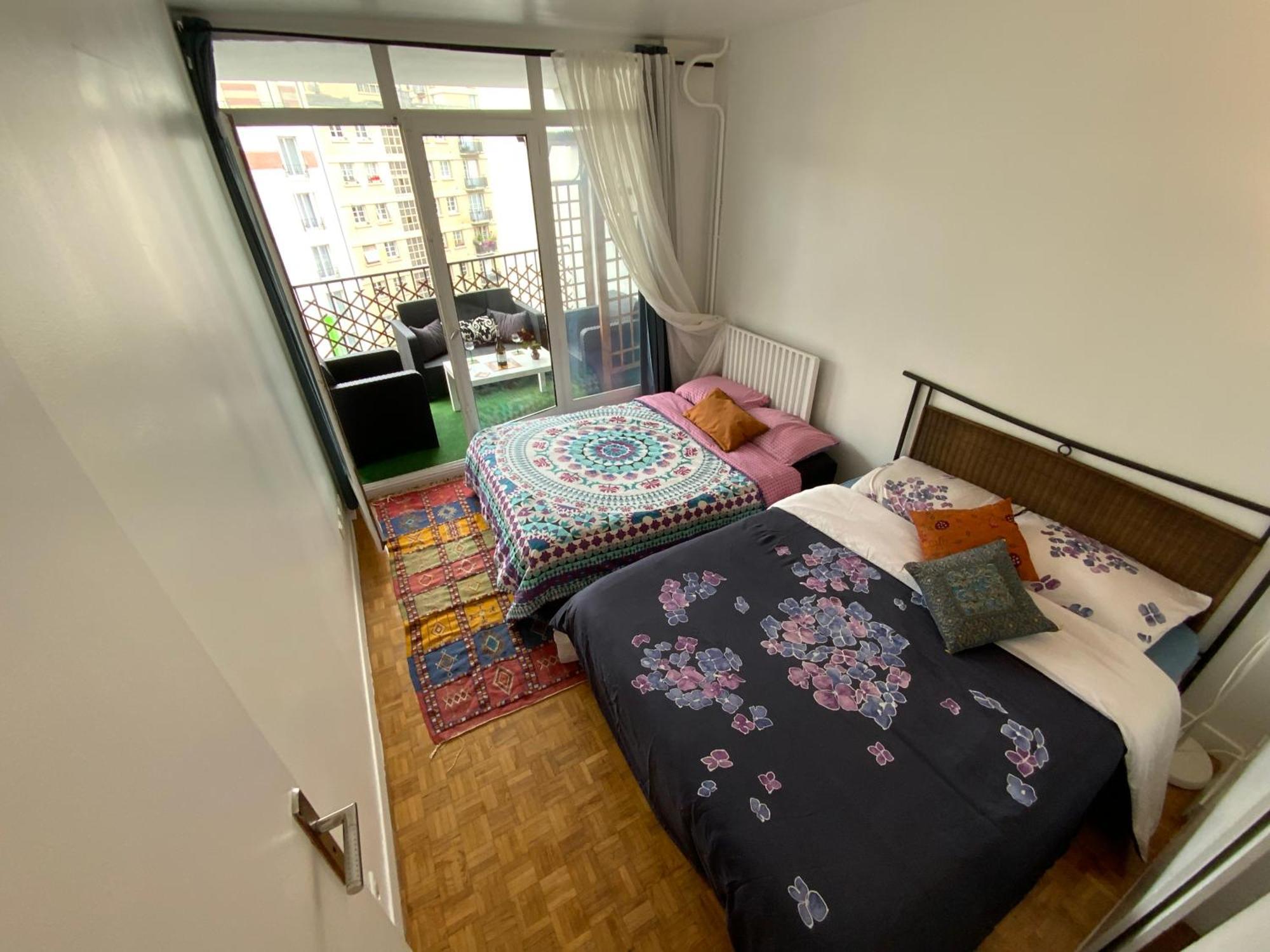 פריז Chambre Chez L'Habitant Pres De Tour Eiffel מראה חיצוני תמונה